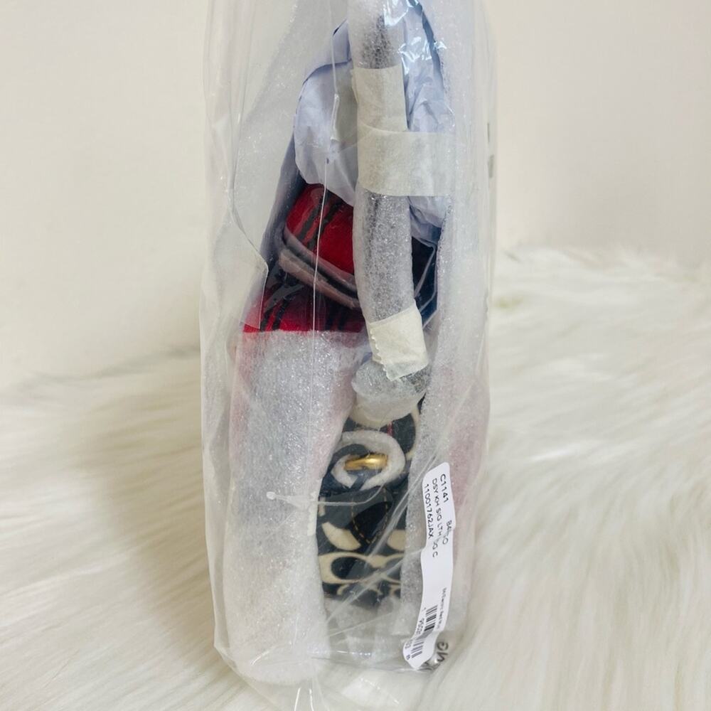 New Coach Disney Mickey Mouse Camera Crossbody/Pebble Leather/ Red-White - Picture 9 of 9
